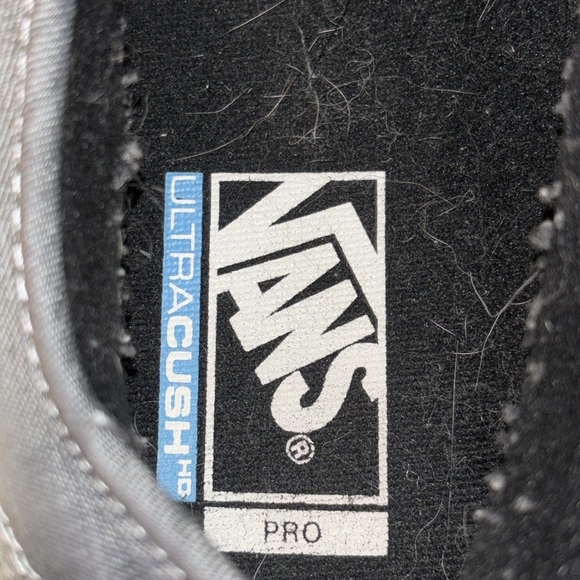 Vans Pro Chukka Low Skate Shoe 9.5 GreyDenim UltraCush HD Insole white Outsole - Picture 4 of 8